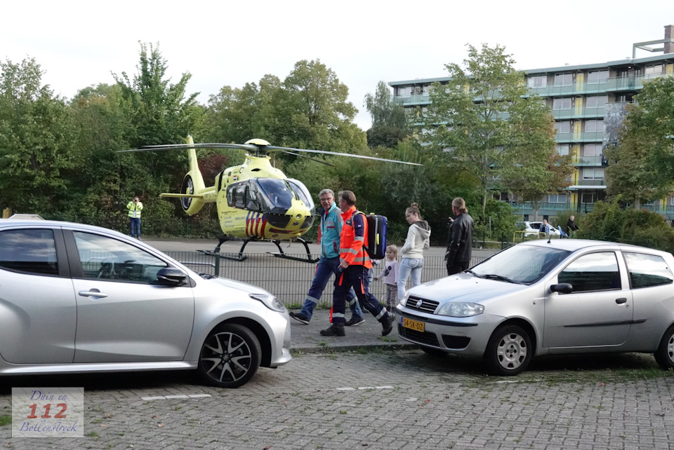 Traumahelikopter ingezet voor medische noodsituatie in Lisse