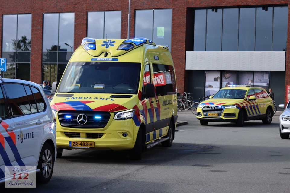 Traumateam assisteert bij medische noodsituatie in Sassenheim