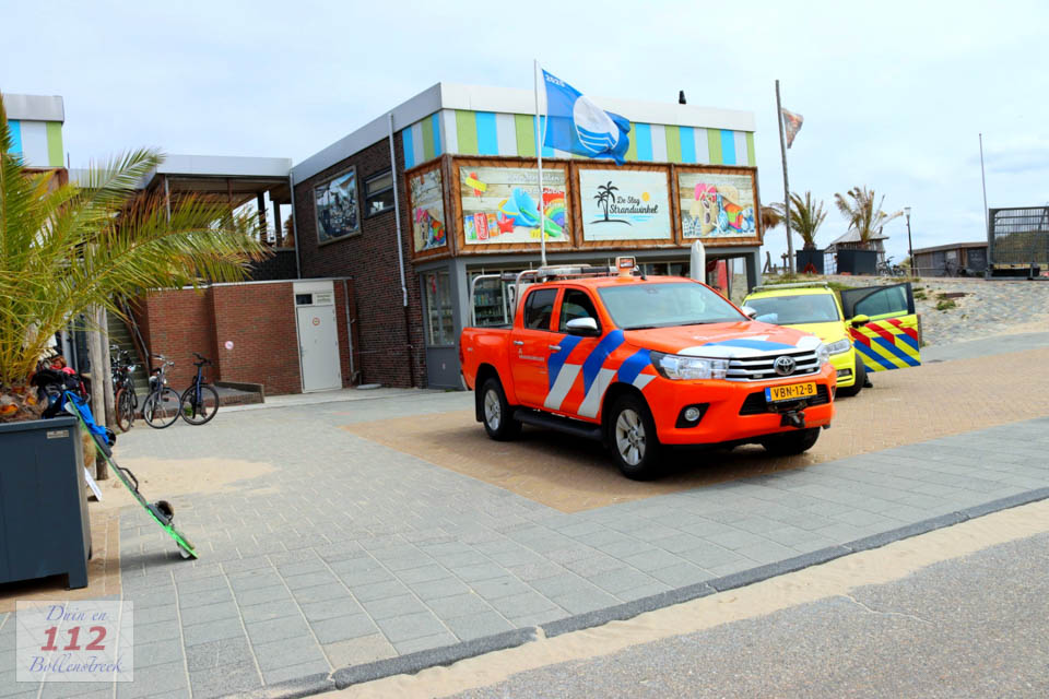 Ongeval in zee bij Langevelderslag in Noordwijk