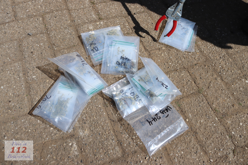 Vuilophaler treft grote hoeveelheid drugs aan in opgehaald afval in Lisse