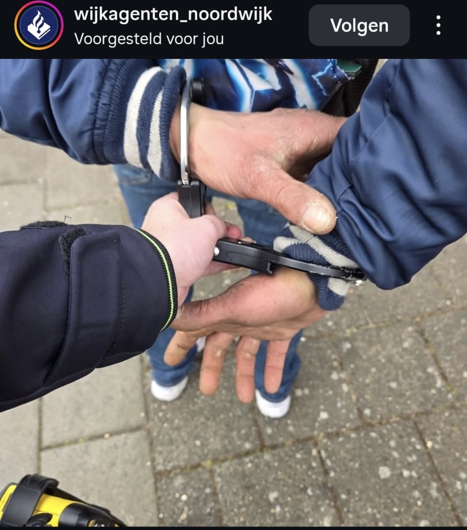 Oplettende buurtbewoner betrapt fietsendief in de wijk Grashoek in Noordwijk