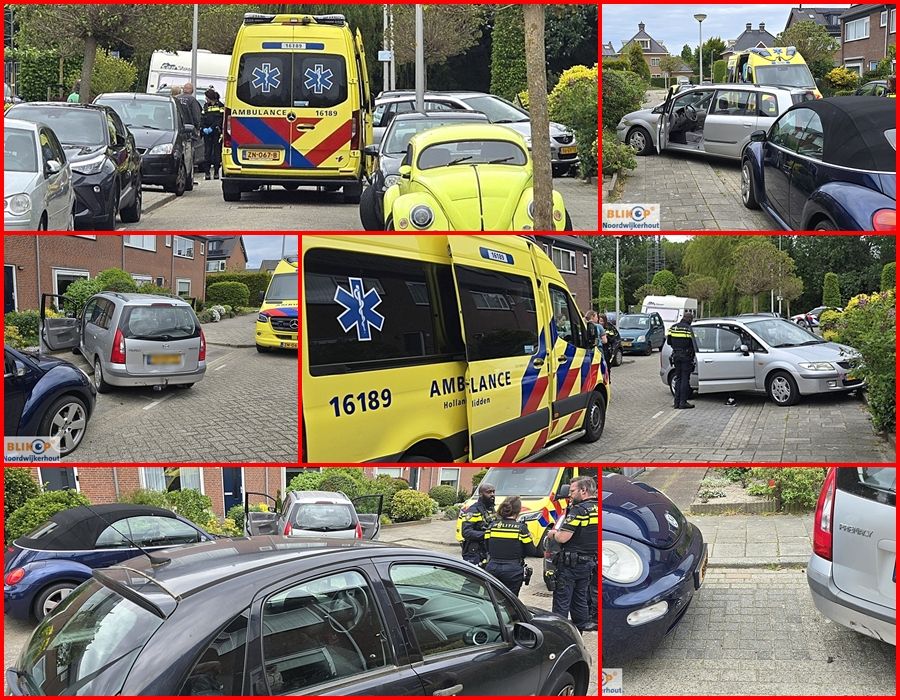 Drie auto’s beschadigd bij aanrijding in Noordwijkerhout